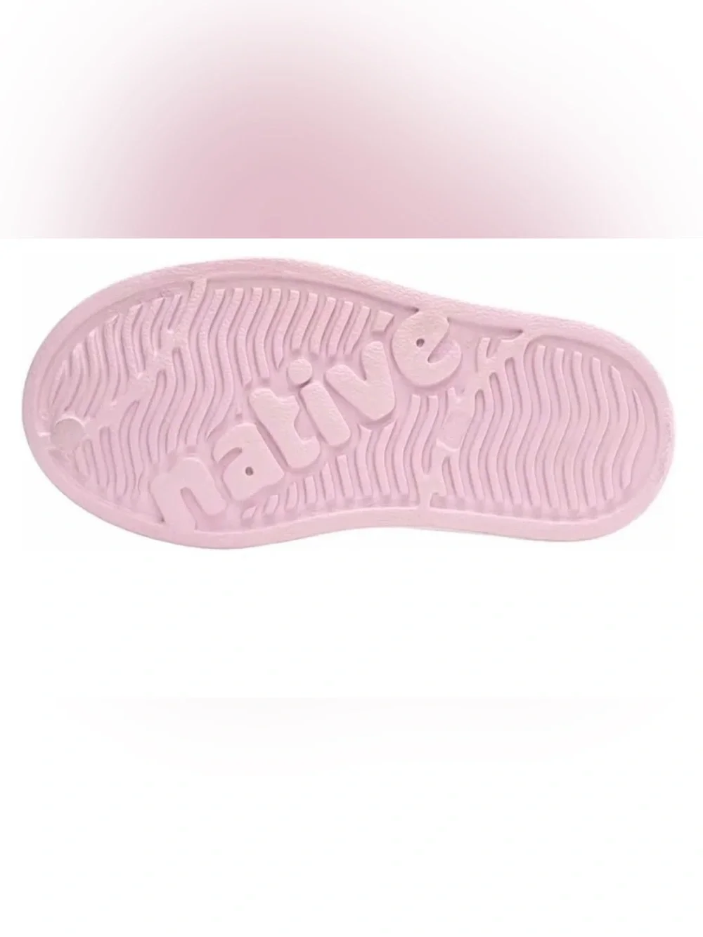 Native Shoes Kids Sparkle Pink Slip-On Water Shoe